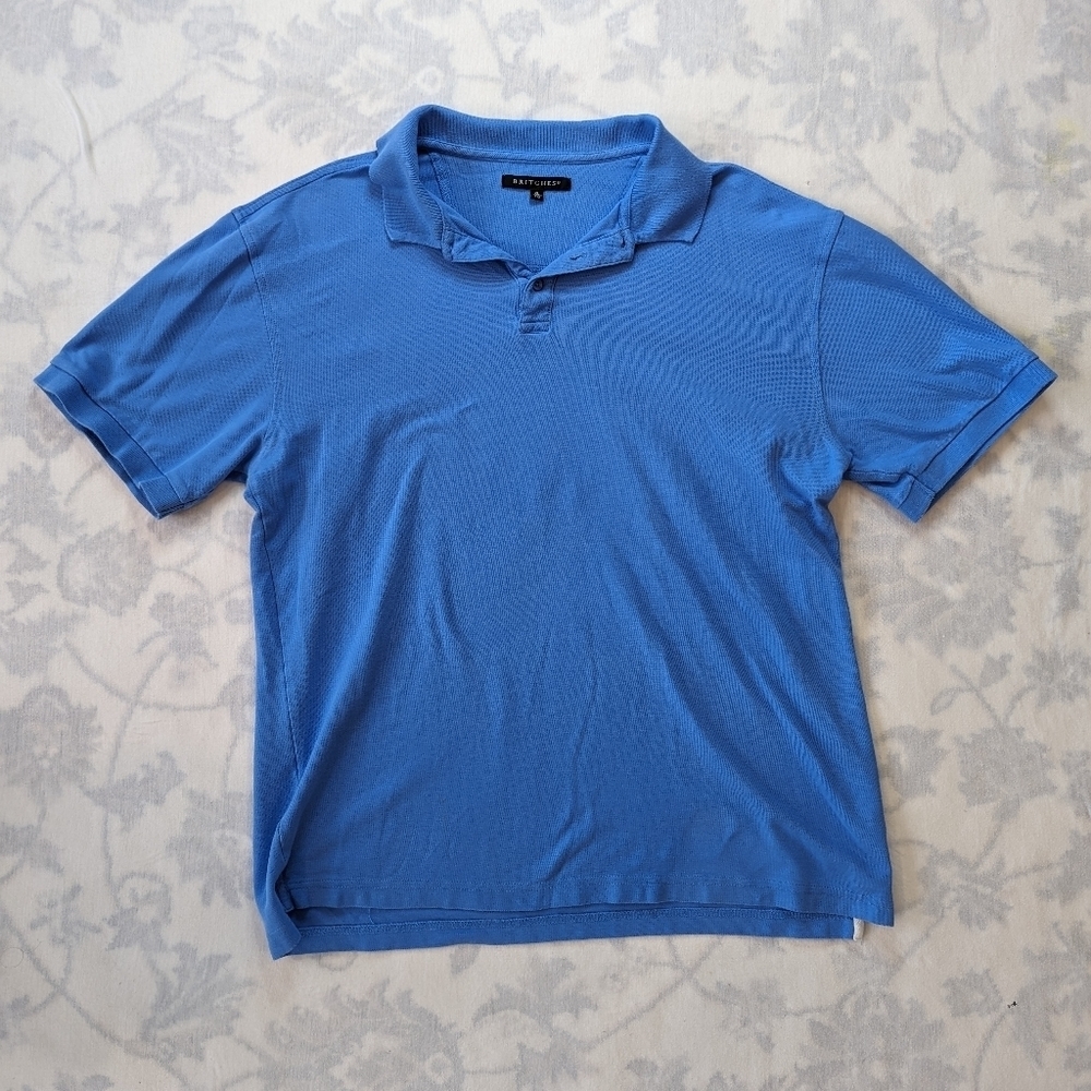 Britches blue polo Tshirt men's XLarge